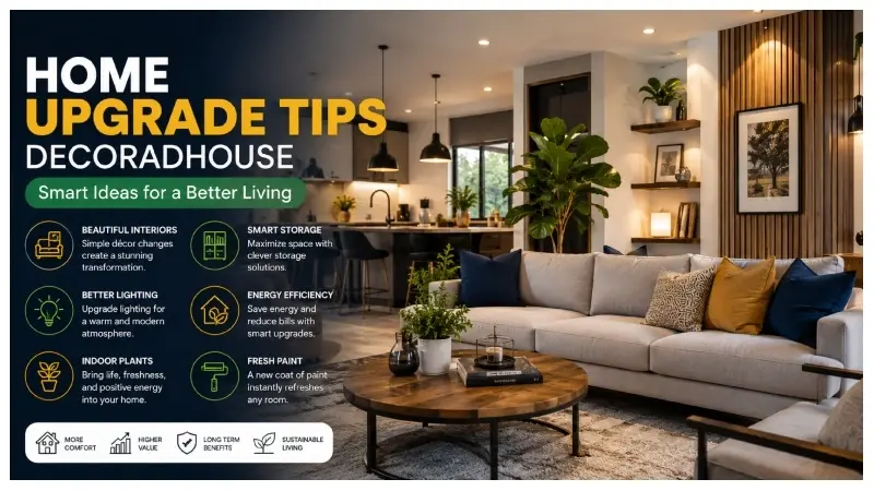Home Upgrade Tips DecorAdHouse | Smart Home Ideas